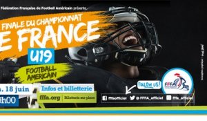 LIVE Finale du championnat de France de football américain U19 2016