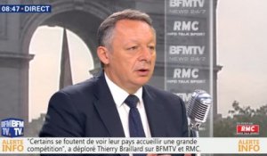 Thierry Braillard : «Non», les matchs de l’Euro ne seront pas diffusés en terrasse