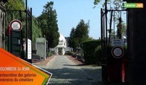 L'Avenir - Restauration des galeries funéraires du cimetière de Molenbeek