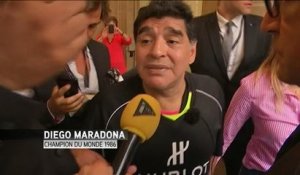 Euro 2016: Maradona souhaite bonne chance à Didier Deschamps - 10/06/2016 à 01h04