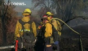 Californie : l'incendie de Blue Cut partiellement sous contrôle