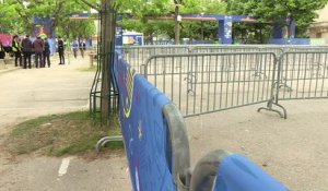 Euro 2016: la sécurité autour de la fan zone de Paris se prépare