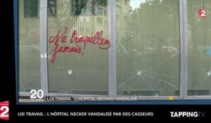 Loi Travail : L’hôpital Necker pour enfants malades vandalisé par des casseurs (Vidéo)