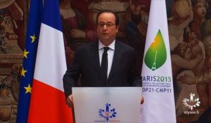 COP21 : Hollande ratifie l'accord de Paris sur le climat