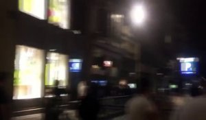 Bagarre de nuit entre hooligans Russes et Anglais à Lille - Euro 2016