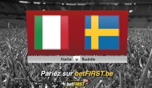 Euro 2016 : Match du jour : Italie-Suède