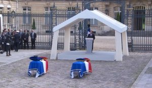 Le discours de François Hollande en hommage aux "deux héros du quotidien" - Le 17/06/2016 à 19:00