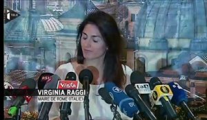Virginia Raggi, candidate du Mouvement 5 Etoiles, élue première femme maire de Rome - 20/06/2016 à 01h25