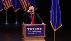Donald Trump échappe à une tentative d'assassinat à Las Vegas