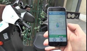 Découvrez le premier scooter en libre-service à Paris