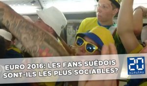Euro 2016: Les fans suédois sont-ils les plus sociables?