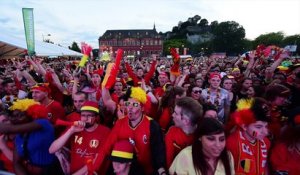 Suède-Belgique, quelle ambiance à Namur!