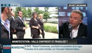 Brunet & Neumann: L'autorisation de la manifestation d'aujourd'hui est-elle un désaveu pour Manuel Valls ? - 23/06