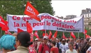 Loi Travail: entre 70.000 et 200.000 manifestants - 23/06/2016 à 21h00