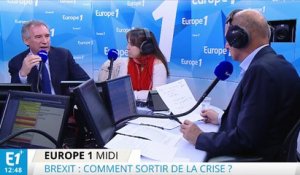 Bayrou : "Il faut faire une Europe démocratique"