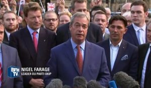 Brexit: "L'UE a échoué, elle est en train de mourir", estime Nigel Farage