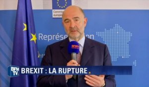 Pierre Moscovici: "Nous allons contrer l'incertitude" autour du Brexit