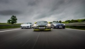 V-Max des Porsche 911 Turbo S, Aston Martin GT8 et Mercedes-AMG GT-S