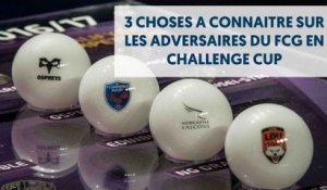 3 choses à savoir après le tirage au sort de la Challenge Cup