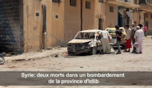 Syrie: 2 morts dans un bombardement de la province d'Idlib: OSDH