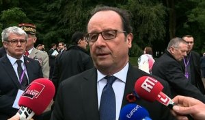 "Rappelons nous ce qu'ont été les combats des deux Guerres mondiales et pourquoi nous voulons vivre ensemble et en paix en Europe"