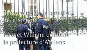 Kate et William quittent Amiens