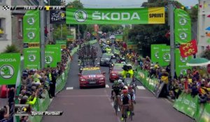 La minute maillot vert ŠKODA - Étape 2 (Saint-Lô / Cherbourg-en-Cotentin) - Tour de France 2016