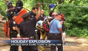 Un jeune homme se fait arracher la jambe par une mystérieuse explosion en plein Central Park à New York