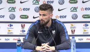 Euro 2016 - La conf de presse d'Olivier Giroud après France/Islande