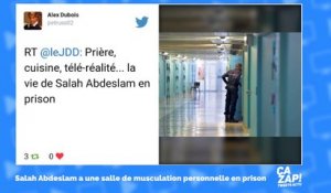 Salle de musculation personnelle, télé... Les internautes scandalisés par les conditions de détention de Salah Abdeslam