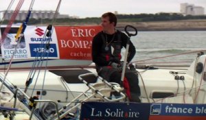 Solitaire Bompard Le Figaro - 3ème étape Paimpol - La Rochelle: Passages de ligne des 3 premiers à La Rochelle