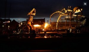 Timelapse : le cheval-dragon Long Ma affronte l'araignée géante Kumo Ni