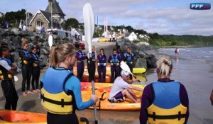 Equipe de France Féminine : Foot, kayak et VTT pour les Bleues