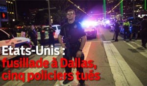 Etats-Unis : cinq policiers tués dans une fusillade à Dallas