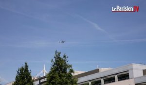 Euro 2016 : Deschamps, Lloris et Sagna prennent l'hélicoptère