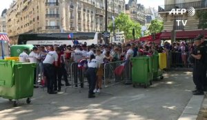 Euro-2016/finale : ouverture de la fan zone à Paris