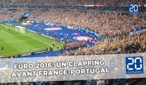 Euro 2016: Un clapping d'échauffement avant France-Portugal