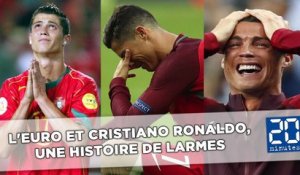 L'Euro et Cristiano Ronaldo, une histoire de larmes