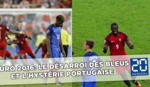 Euro 2016: Le désarroi des Bleus et l'hystérie portugaise