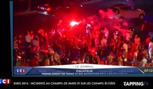 Euro 2016 - finale : violents incidents dans la fan zone de Paris et sur les Champs-Elysées (Vidéo)