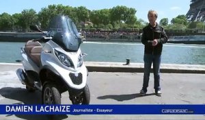 Essai Piaggio MP3 LT 500 ABS/ASR 2014