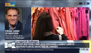 Le regard de Challenges: Xavier Bertrand s'implique personnellement dans le nouveau plan de sauvetage de Camaïeu - 12/07