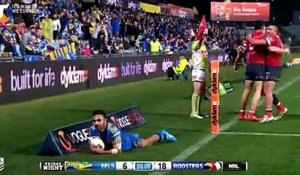 NRL : Bevan French aplatit à côté de l'en-but