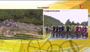Chute sur la 11ème étape du Tour de France