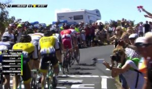 46 KM à parcourir / to go - Étape 12 / Stage 12 (Montpellier / Mont Ventoux) - Tour de France 2016