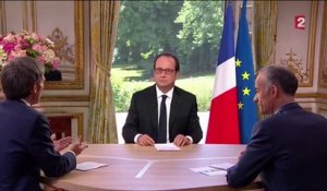François Hollande au sujet de Macron : "Dans un gouvernement il y a des règles. Ne pas les respecter c'est ne pas y rester".