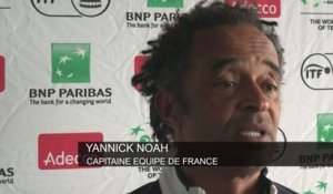 Tennis - Coupe Davis : Noah «Pouille est notre jeune espoir»