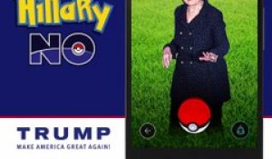 Donald Trump transforme Hillary Clinton en Pokémon