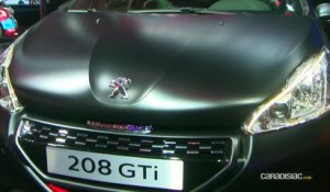 Peugeot 208 GTI 30th : en rouge et noir - En direct du Salon de Paris 2014