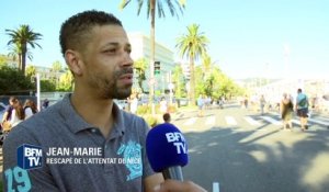 Attentat à Nice: "Le camion nous a frôlés", témoigne Jean-Marie